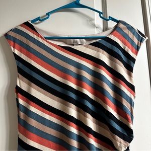 Striped Sleeveless Dress